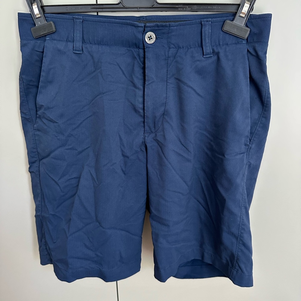 Under Armour Blue Athletic Shorts Lightweight Design